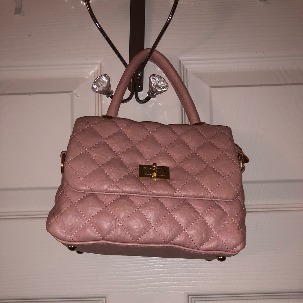pink mini bag